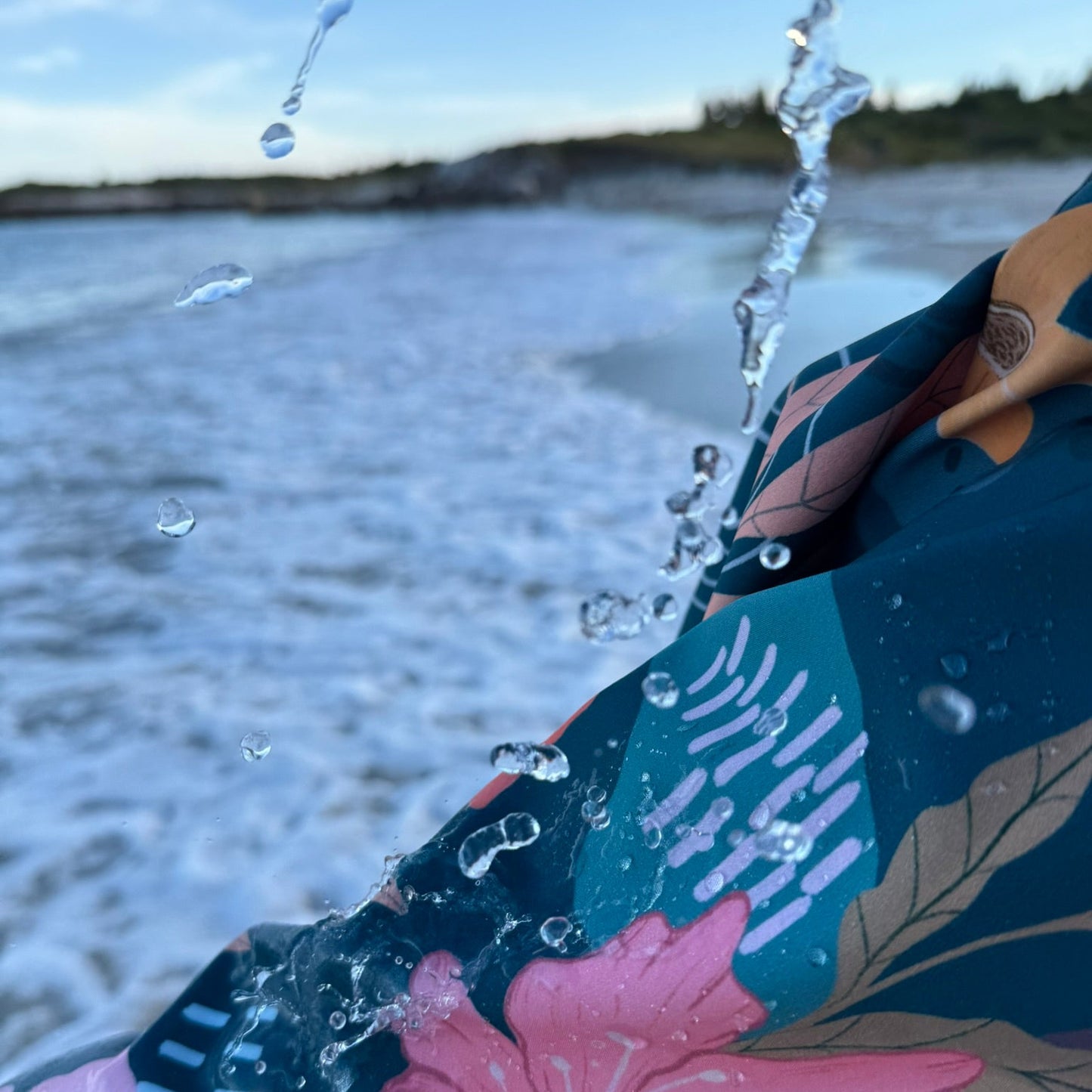 Parka Softshell - Fleurs de mer