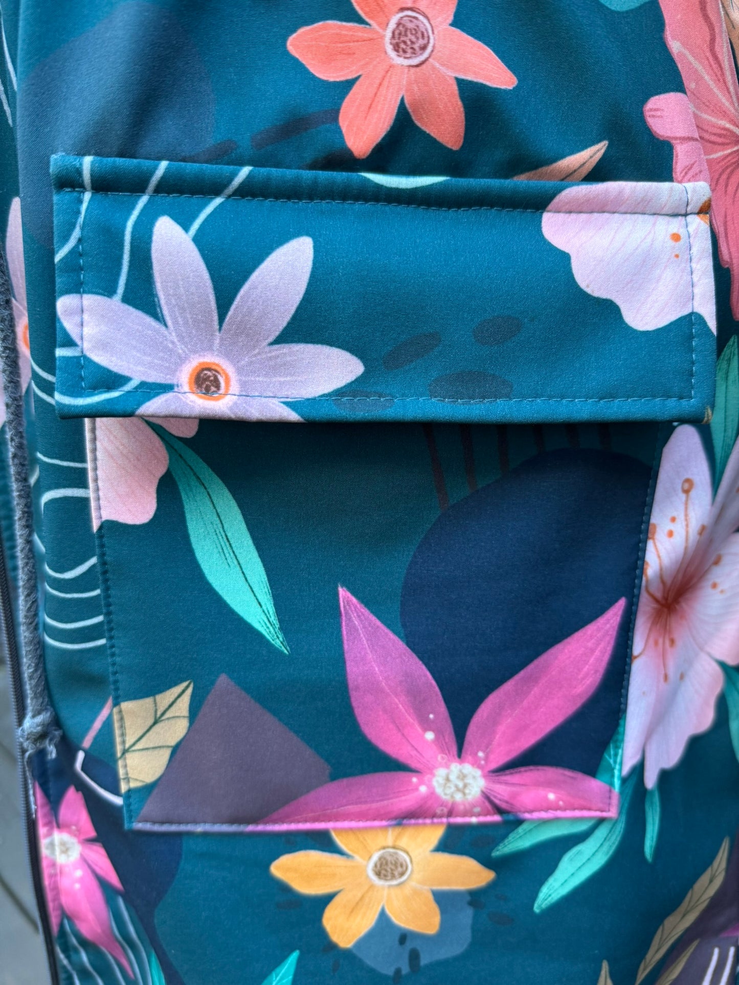 Parka Softshell - Fleurs de mer