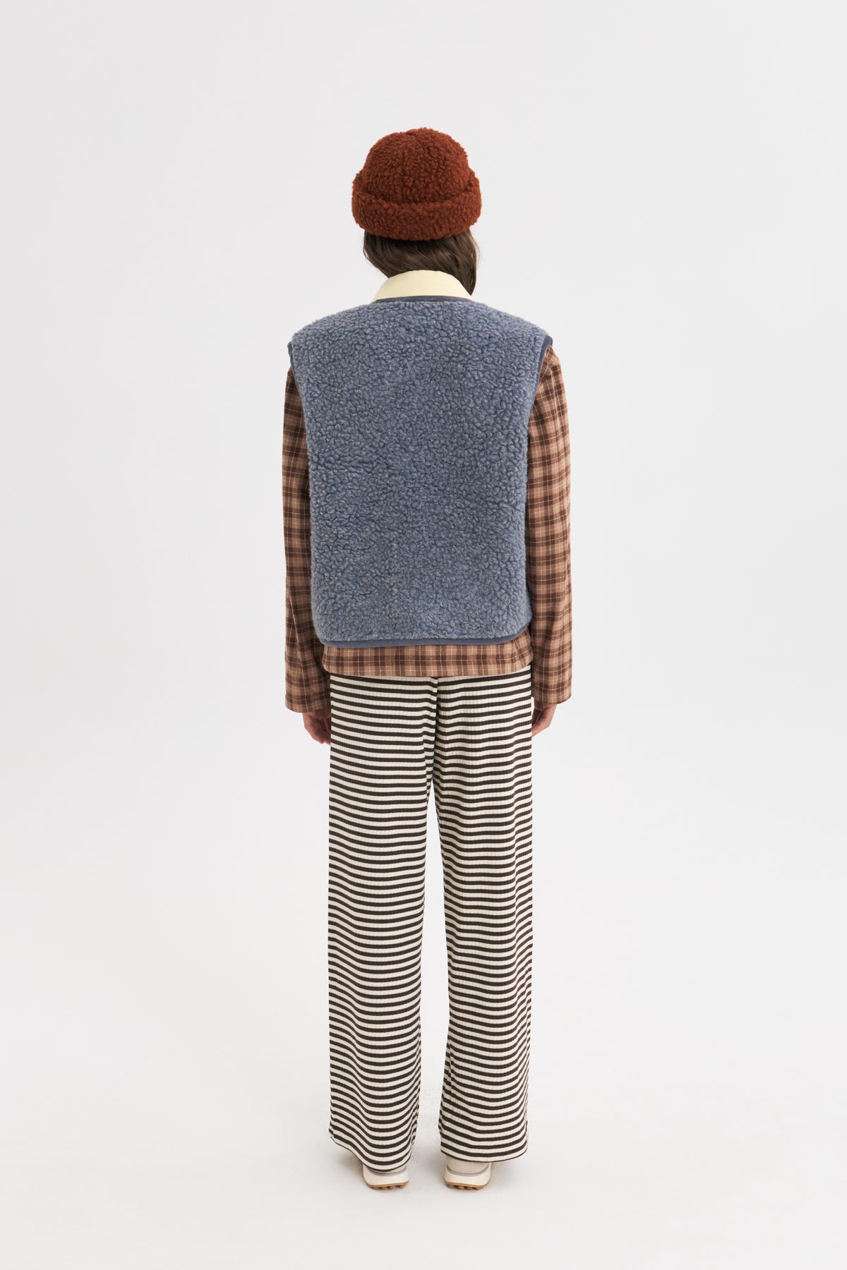 Merino Wool Fleece Vest - Baltic
