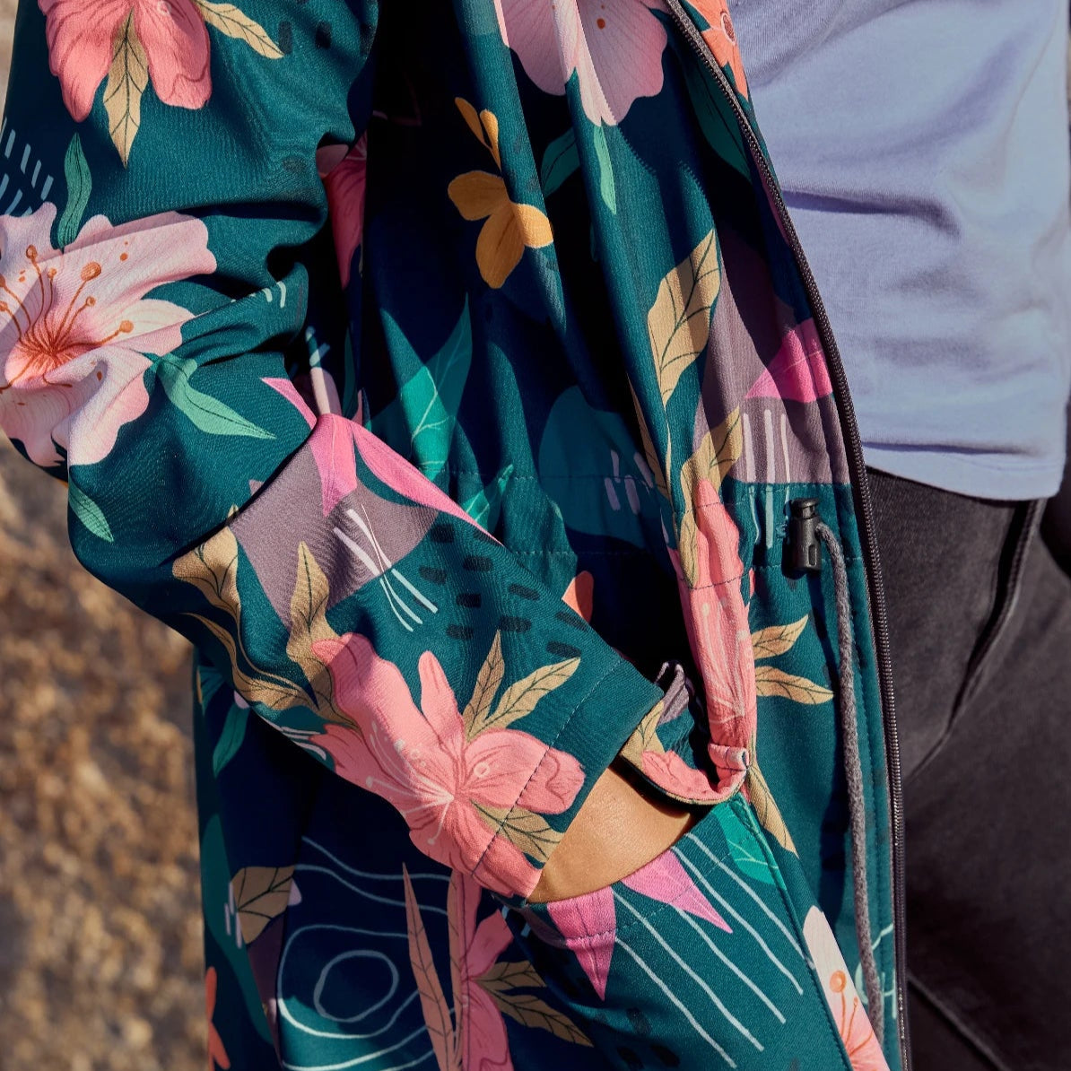Parka Softshell - Fleurs de mer