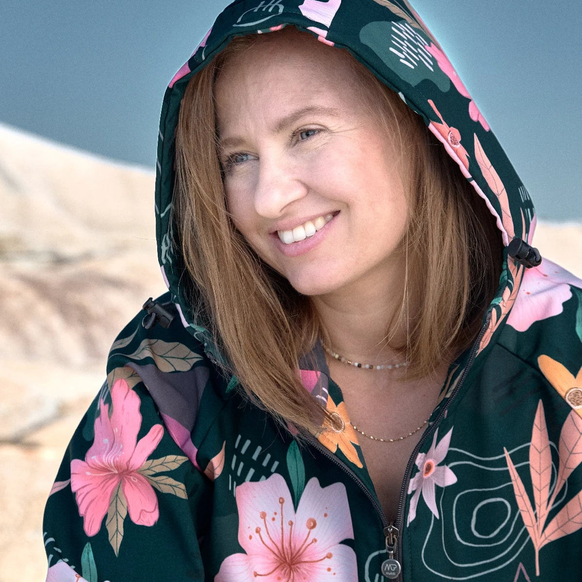 Parka Softshell - Fleurs de mer