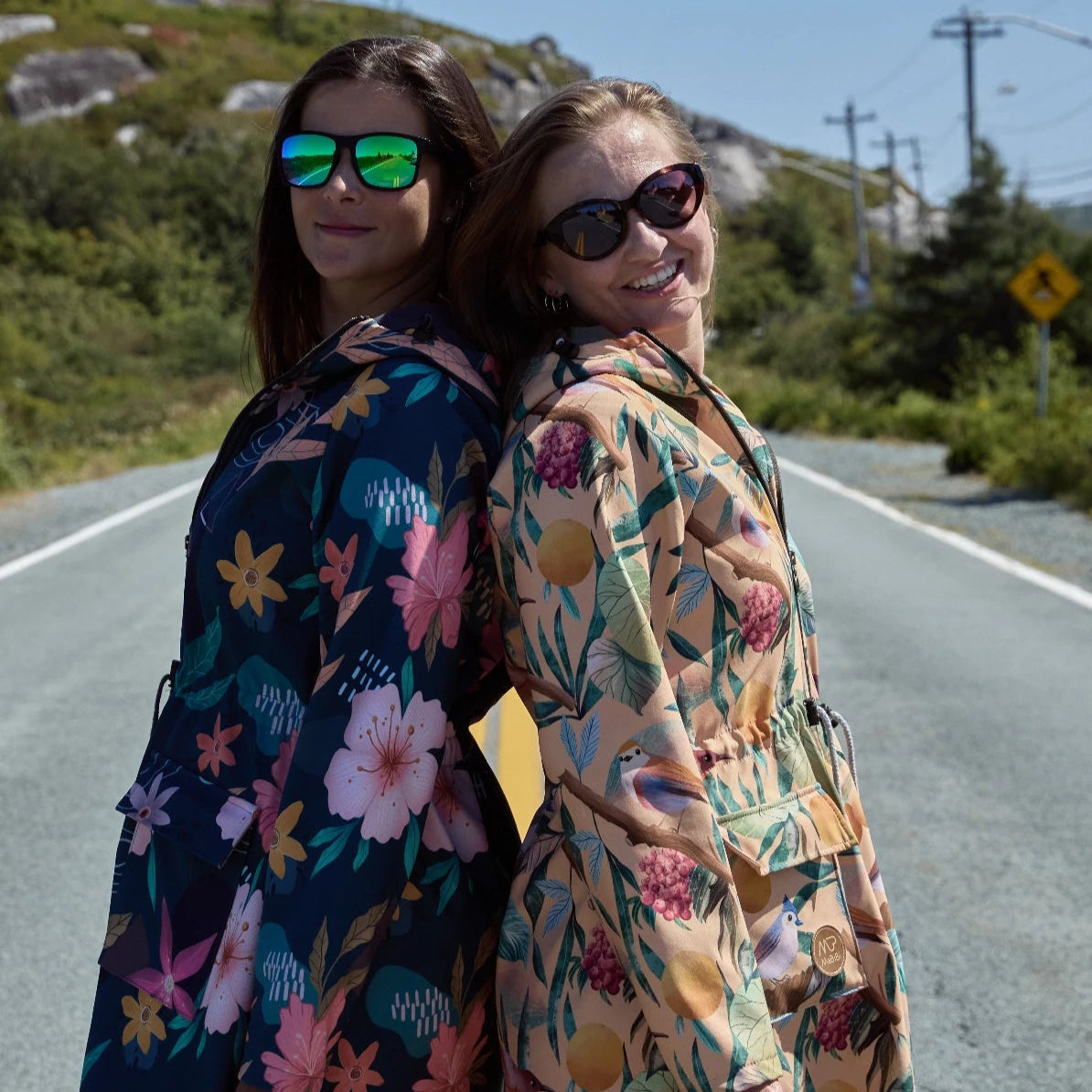 Parka Softshell - Fleurs de mer