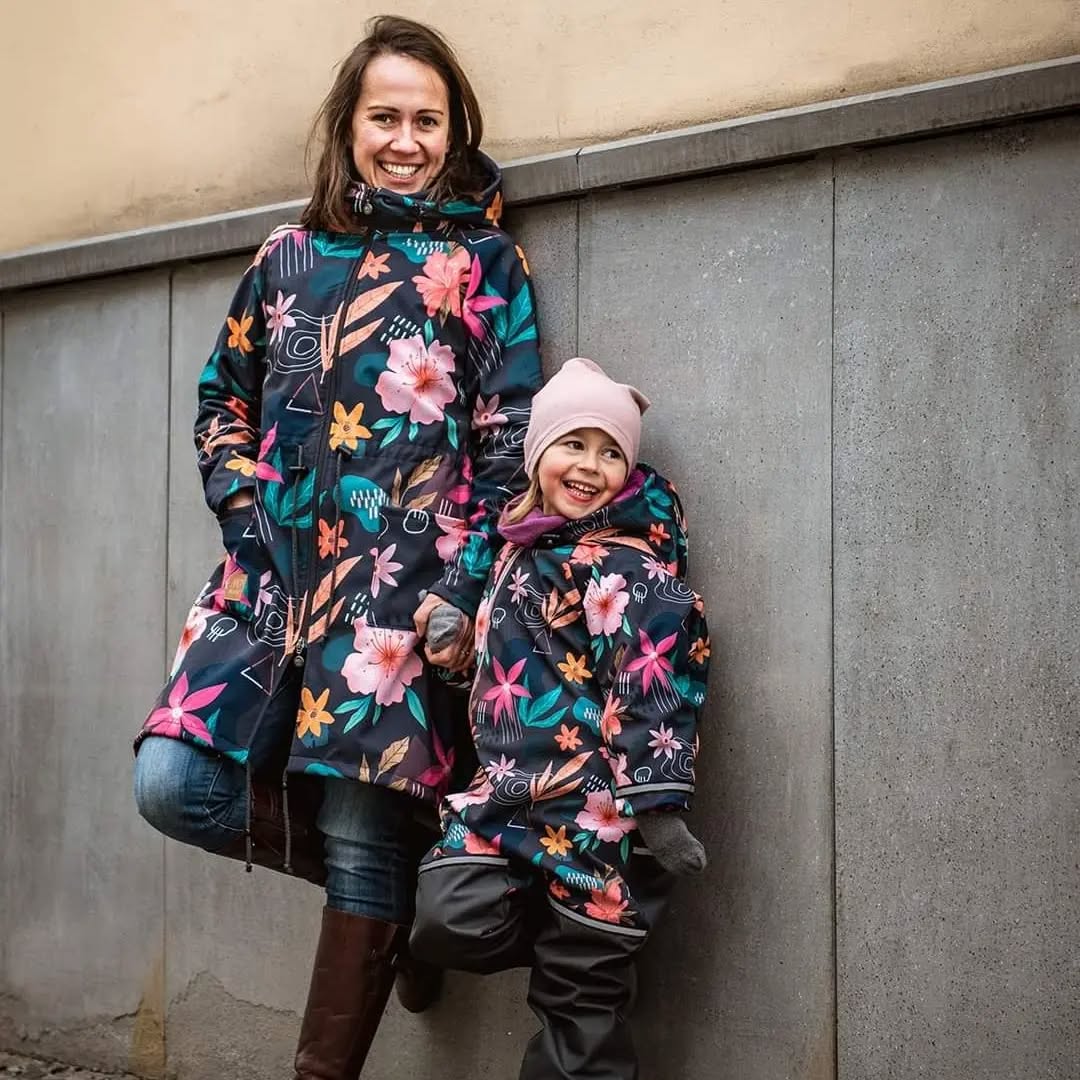 Parka Softshell - Fleurs de mer