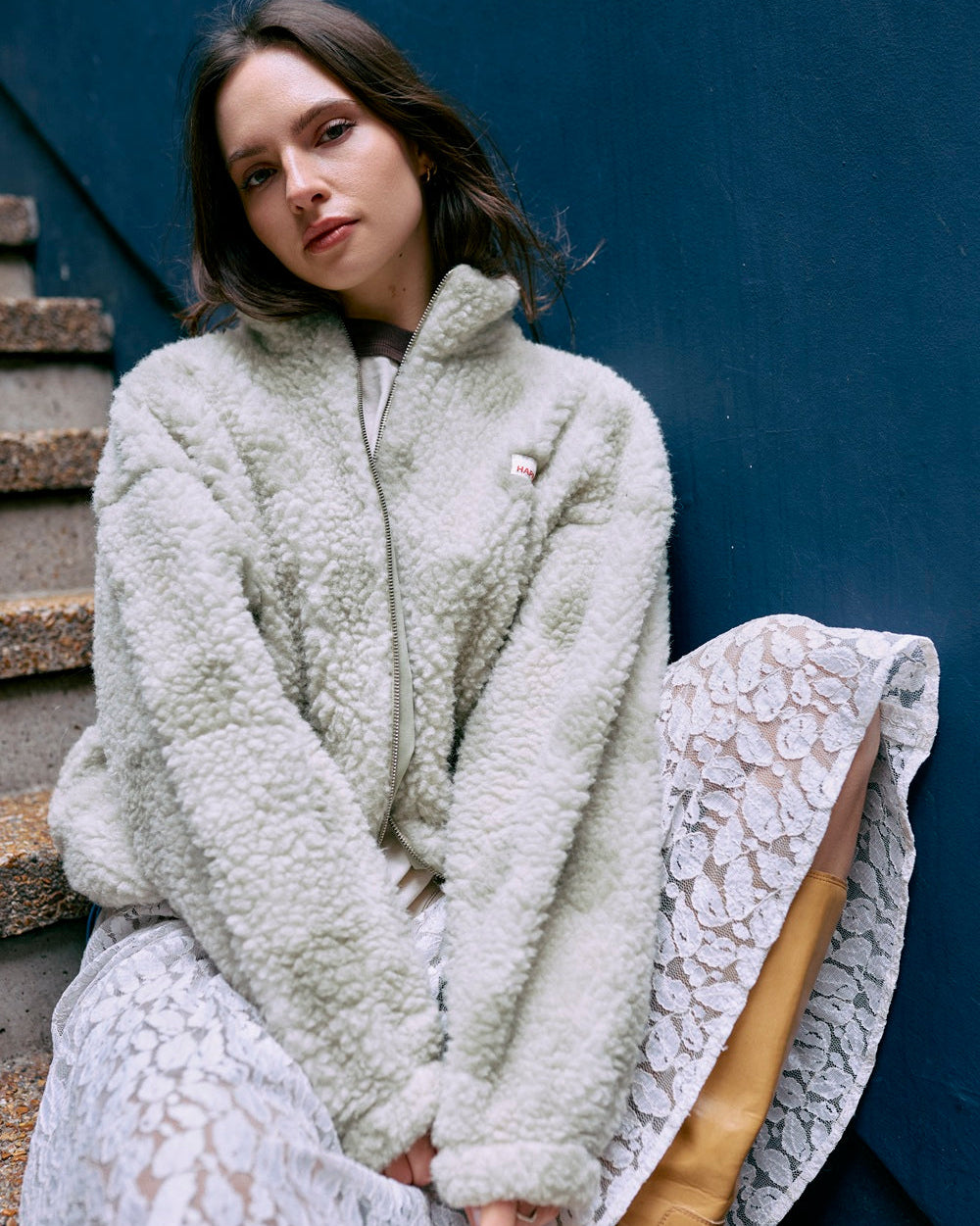 Merino Jacket - Polka Dots