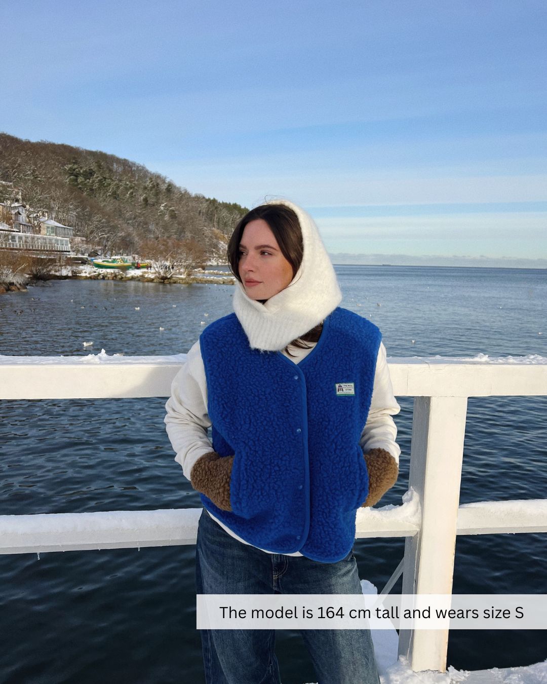Merino Vest - Cobalt