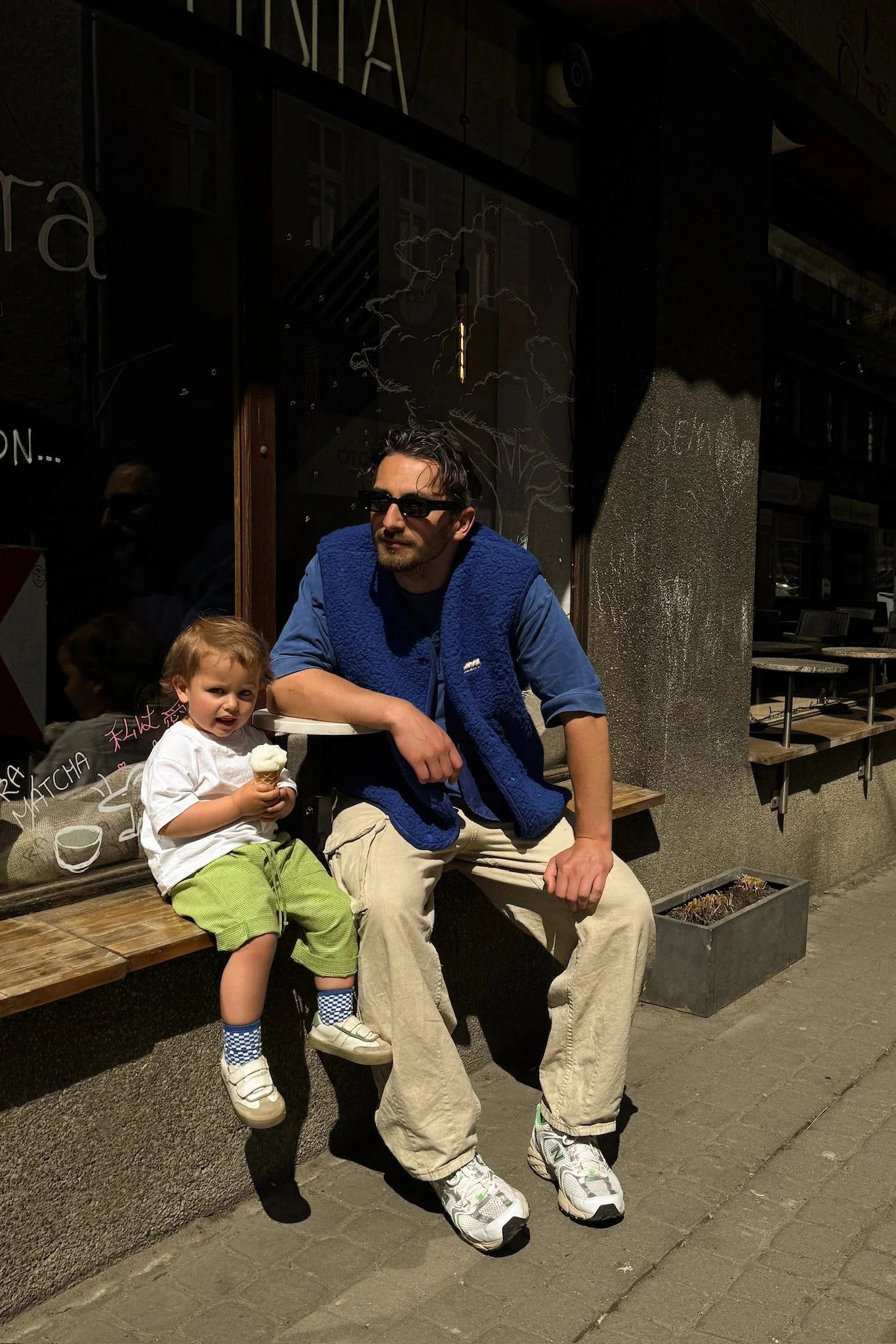 Merino Vest - Cobalt