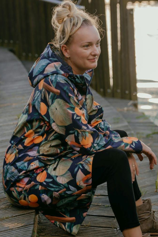 Softshell Coat - Birds Green – MEWOMEE