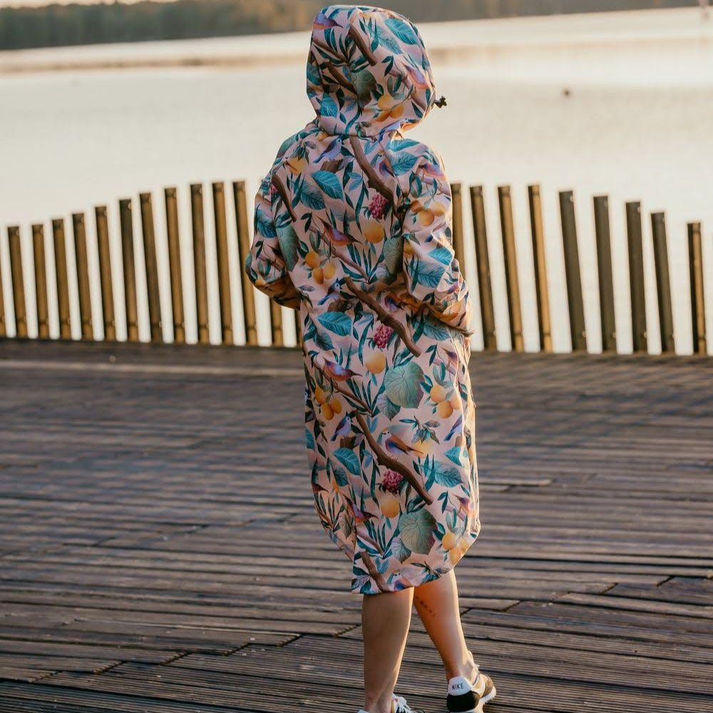 Parka Softshell - Jaune Oiseaux