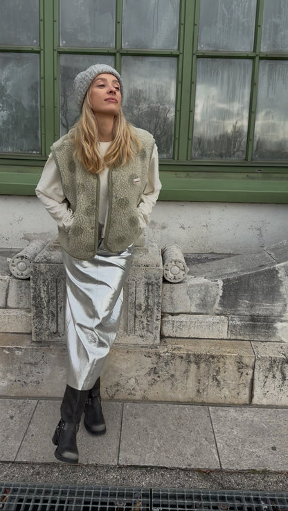 Merino Vest - Polka Dots