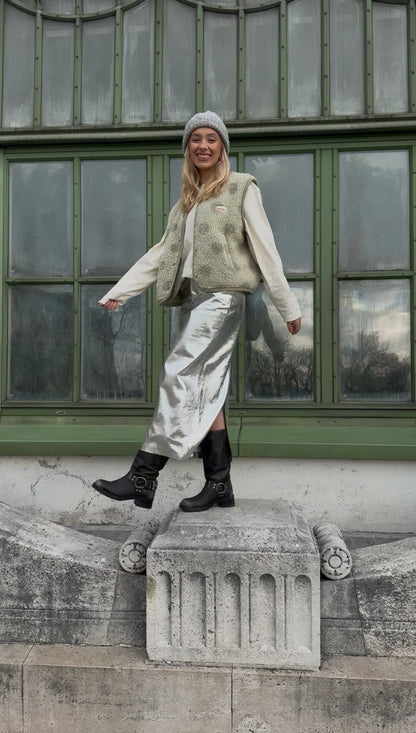 Merino Vest - Polka Dots