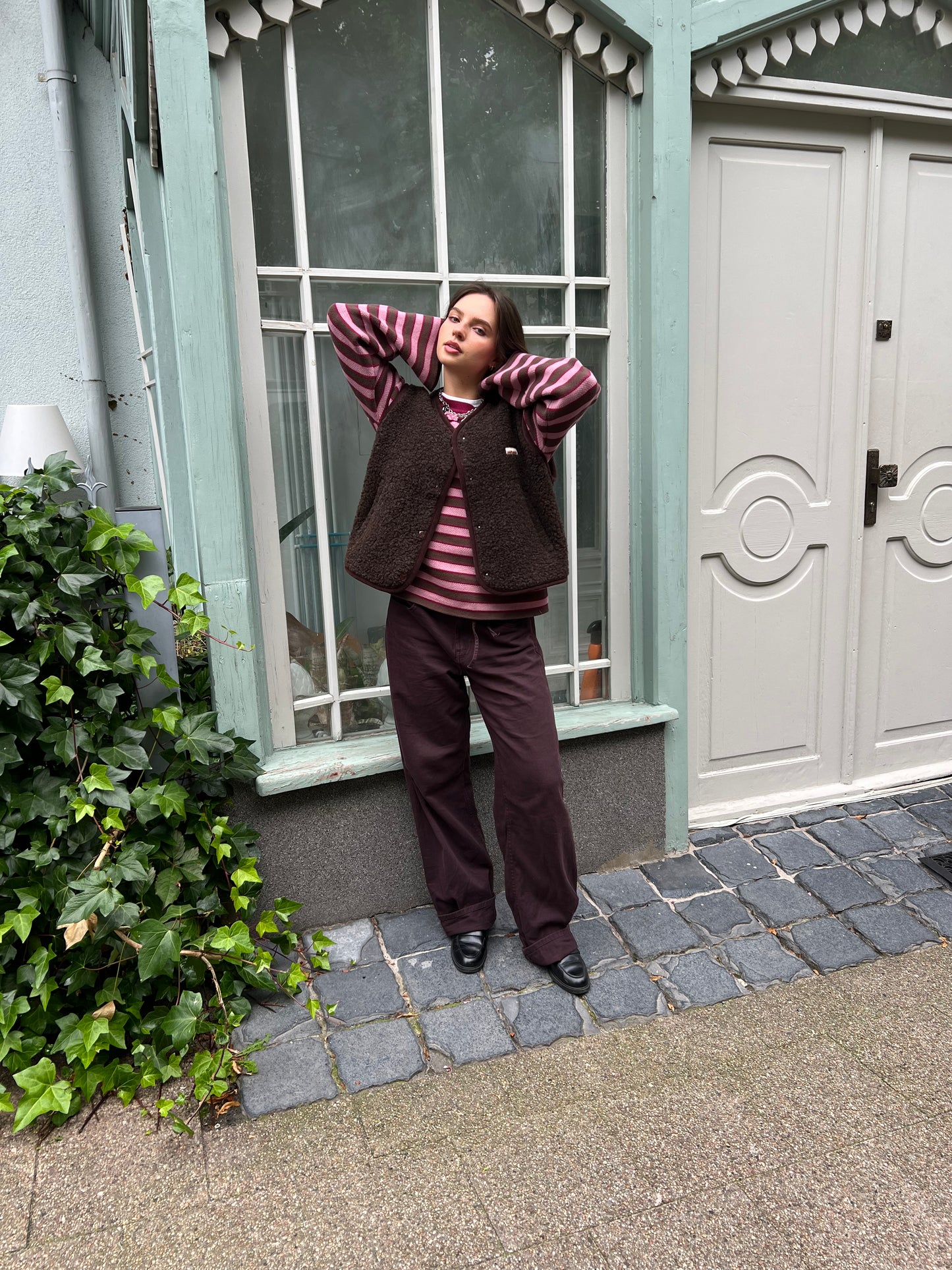 Merino Vest - Chocolate Brown