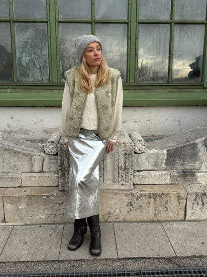 Merino Vest - Polka Dots