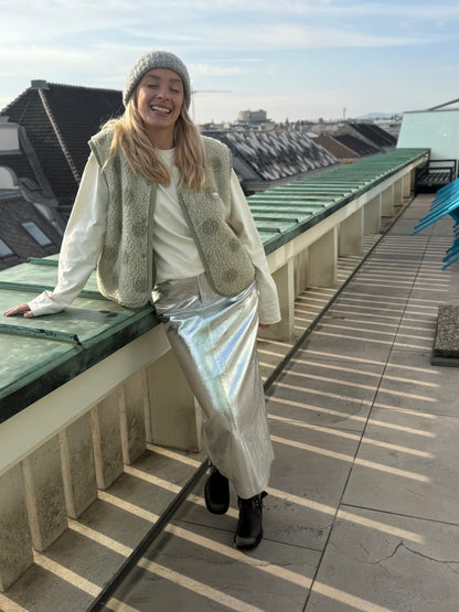 Merino Vest - Polka Dots