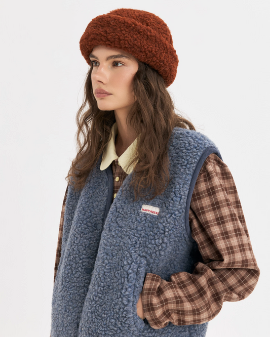 Merino Wool Fleece Vest - Baltic