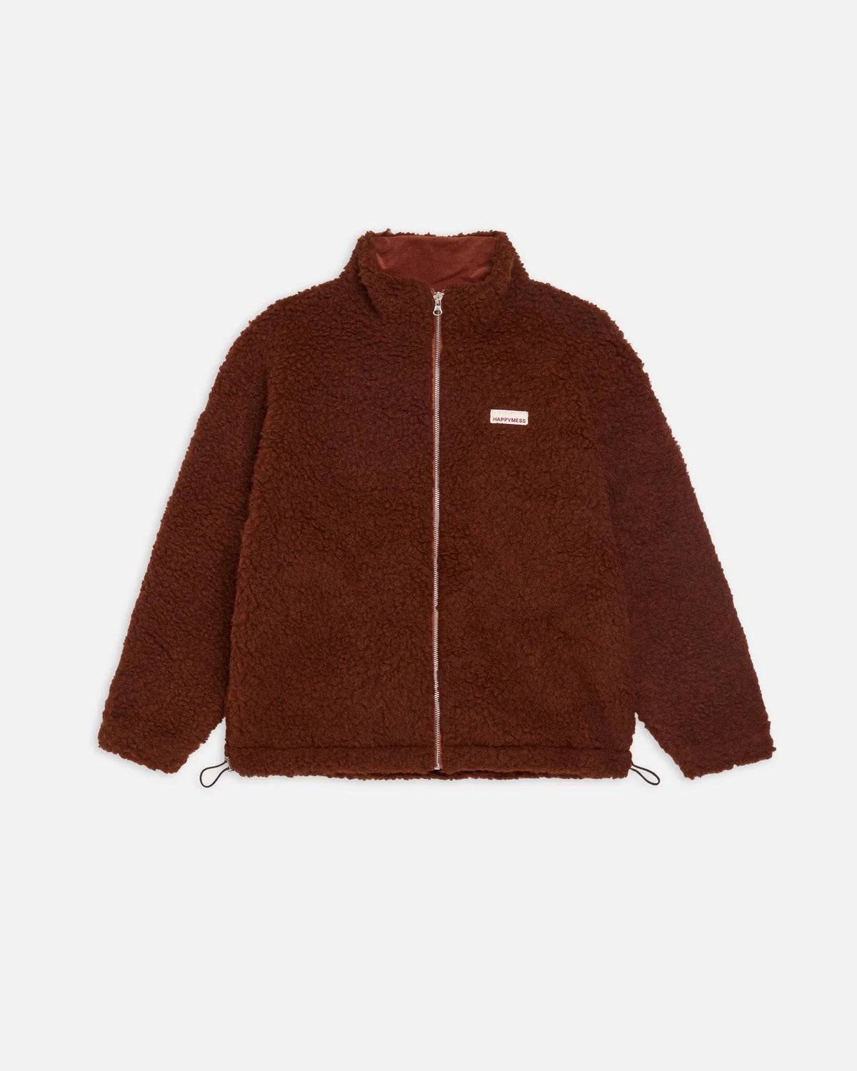 Merino Wool Fleece Jacket - Clay