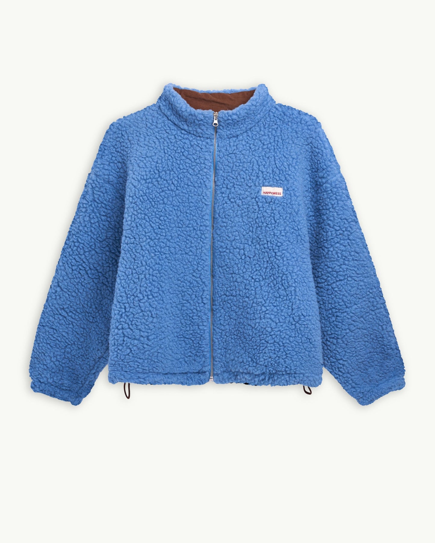 Veste en mérinos - Bleu glacier