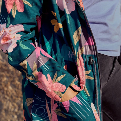 Parka Softshell - Fleurs de mer