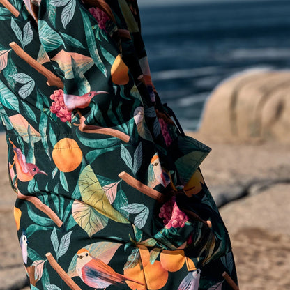 Parka Softshell - Vert Oiseaux