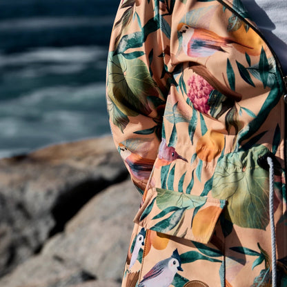 Parka Softshell - Jaune Oiseaux