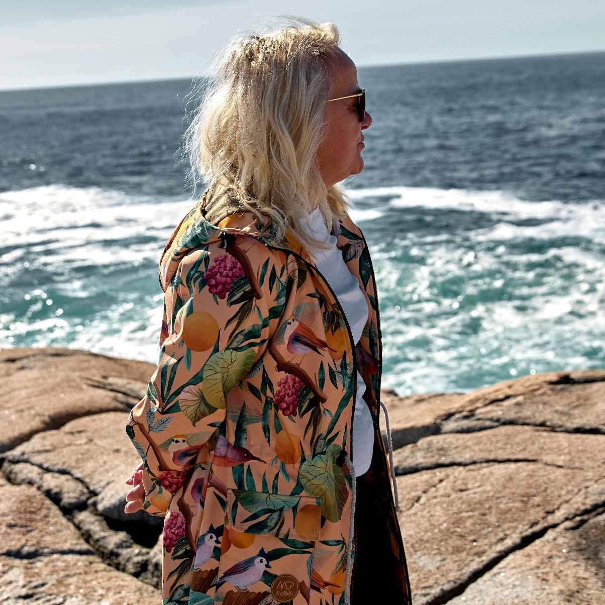 Parka Softshell - Jaune Oiseaux