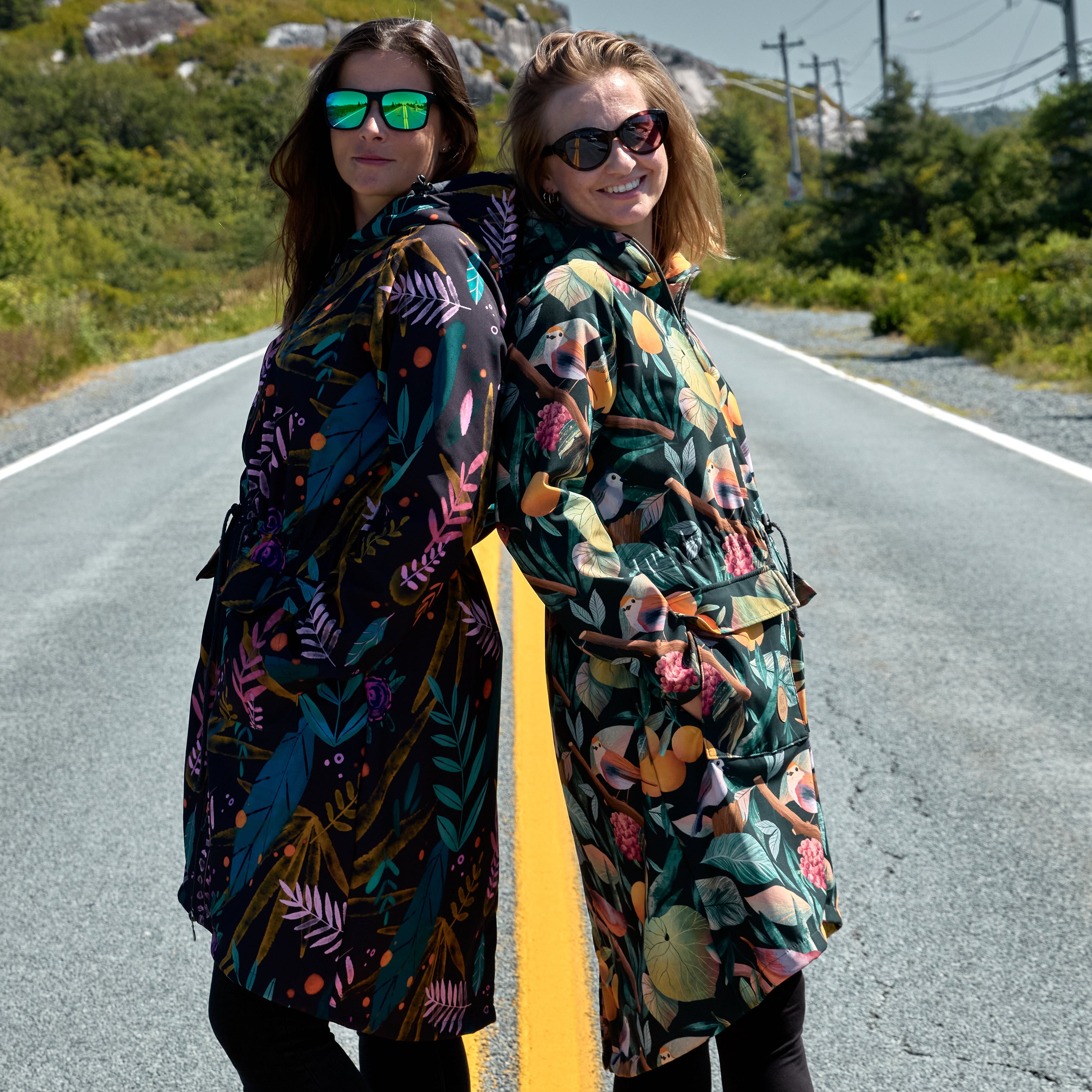 Softshell Coat - Floral – MEWOMEE