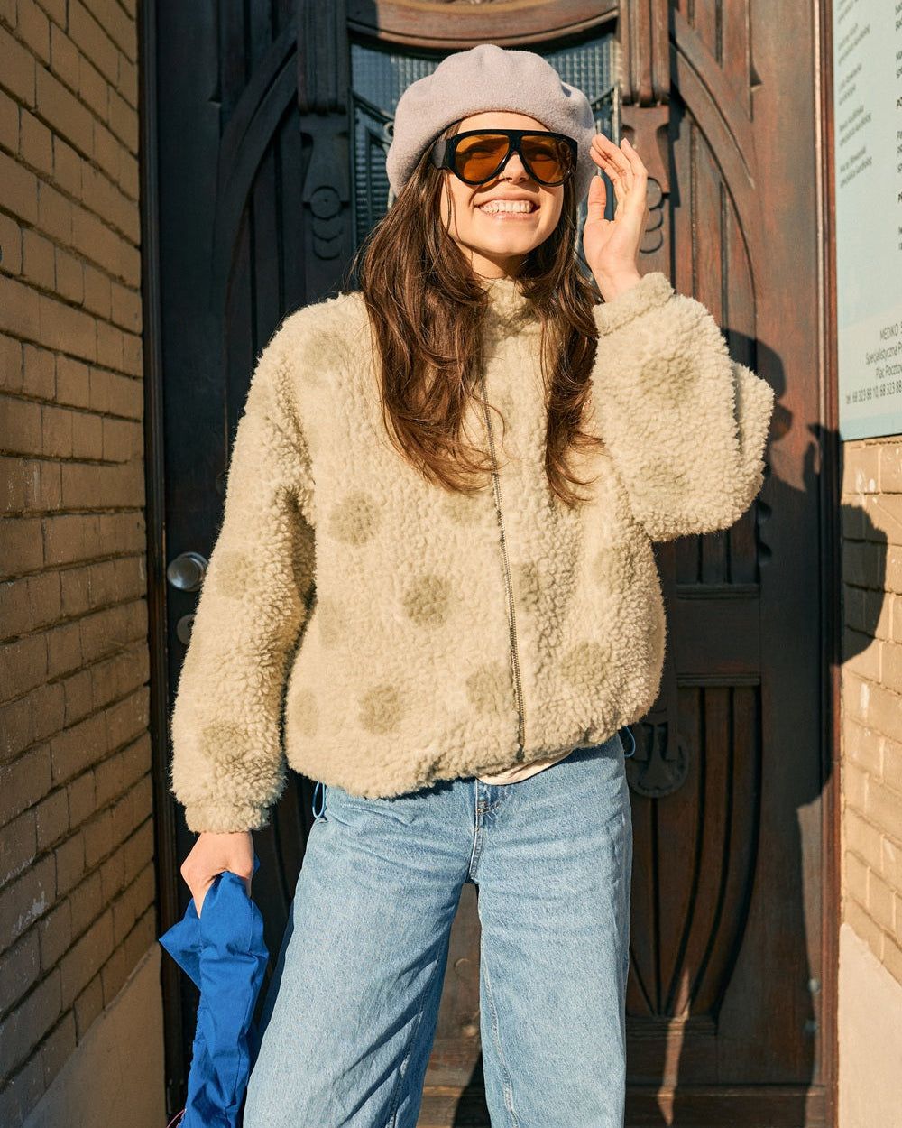 Merino Jacket - Polka Dots