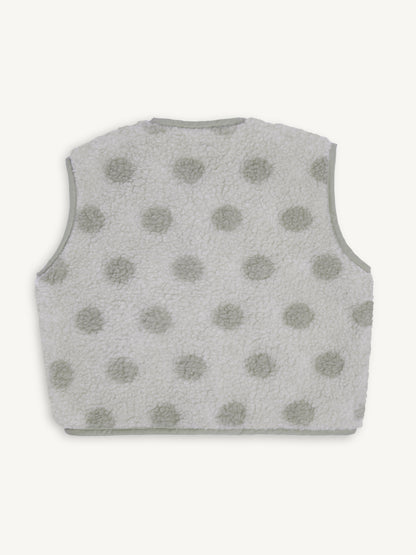 Merino Vest - Polka Dots