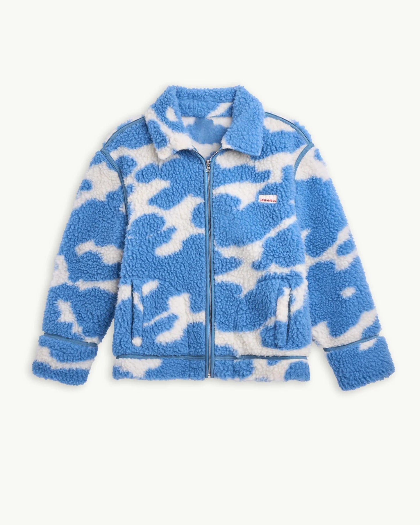 Merino Jacket - Blue Cow